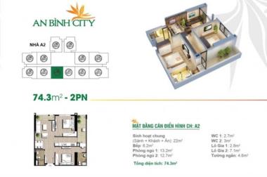 An Bình City, bán gấp căn 2PN bán bằng giá CĐT, bao phí chuyển nhượng và phí bảo trì. 0983 476 258