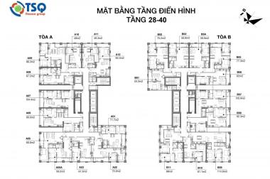 Bán căn hộ chung cư tại dự án Tòa tháp thiên niên kỷ Hà Tây, Hà Đông, Hà Nội, diện tích 61m2