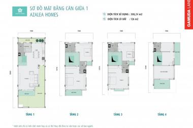 Biệt thự song lập SD42 - Azalea Homes từ Gamuda. Thiết kế tối ưu, trả chậm 0% lãi. 
