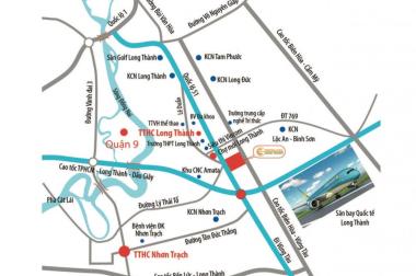 Siêu dự án Central Mall Long Thành – MẶT TIỀN QL 51, SHR thổ cư 100%, GIÁ 580TR, LH: 0934108361