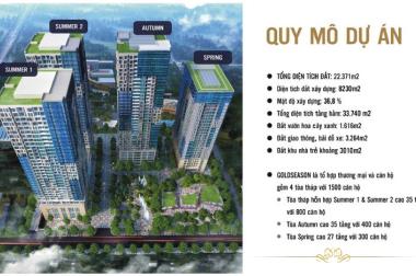 Bán chung cư dự án GoldSeason 47 Nguyễn Tuân, giá chỉ từ 22 tr/m2