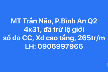  Nhà 3 lầu, 280-F8,F9, khu compound Lương Định Của Q2, 7x22, sổ hồng, 17 tỷ. LH: 0906997966