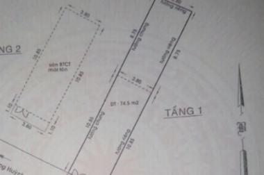 Cần bán ngay nhà Khu Công chức, an ninh, yên tĩnh, gần ra Huỳnh Văn Bánh, DT 75m2.