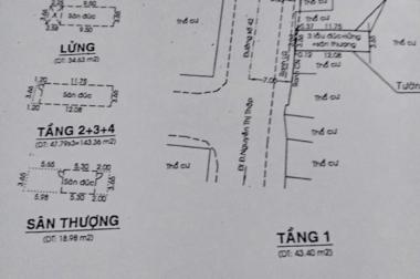 Bán gấp nhà mặt tiền đường Số 42, Tân Quy, Quận 7 
