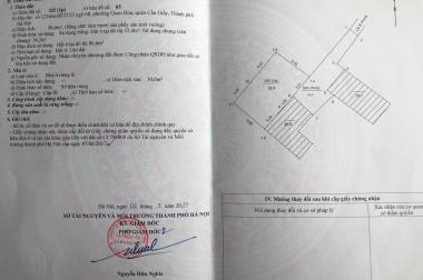 Bán nhà đất tại số 12 ngõ 68 đường Cầu Giấy, Quận Cầu Giấy, Hà Nội