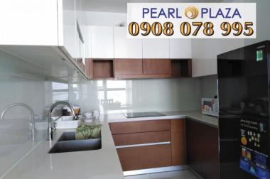 Bán gấp CH 2PN, 92m2, nội thất cao cấp, giá chỉ 4,65 tỷ tại Pearl Plaza, hotline 0908 078 995