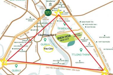 Đất nền biệt thự Biên Hòa New City trong sân golf đẳng cấp, 3 mặt sông, 12 triệu/m2 0909010669