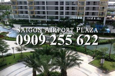 Bán CH 3 PN - 126m2 Sài Gòn Airport Plaza tầng trung, sang HĐ thuê giá tốt. PKD 0909 255 622