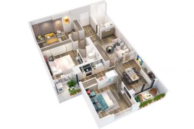 Bán căn hộ chung cư 3 phòng ngủ 120m2 tại 106 Ngụy Như Kon Tum, giá chỉ từ 38 triệu/m2