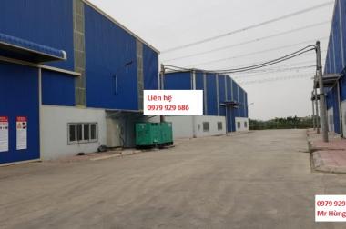 Cho thuê kho xưởng DT 3500m2 gần KCN Vsip, Đình Bảng, Từ Sơn, Bắc Ninh. 