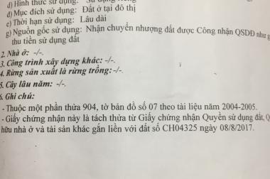 Bán đát mặt tiền đường tân thới nhất 02