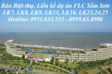 Bán đất Sầm Sơn - LK 9 FLC Sầm Sơn Thanh Hóa , thuộc khu phố nướng giáp Vạn Chài Resort