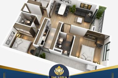 Chỉ với 2,1 tỷ sở hữu ngay căn hộ cao cấp 2pn+1 tại chung cư TSG Lotus Sài Đồng - LH.0967519886