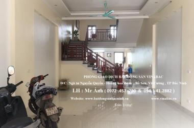 Cho thuê nhà 4 tầng  mới xây dựng  - Khu Võ Cường , TP Bắc Ninh