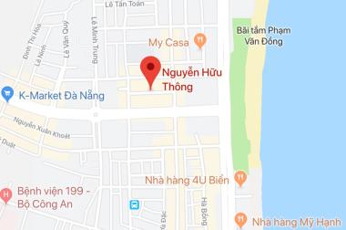 Cho thuê  600 m2 đất đường Nguyễn Hữu Thông gần biển Phạm Văn Đồng,Đà Nẵng HĐ 10-15 năm.LH:0905.606.910