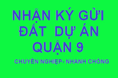 Chủ đất cần tiền bán gấp lô A1, trục chính, góc hai mặt tiền đường 20m và 12m, dự án Phú Nhuận Q9