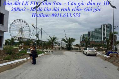 Bán đất liền kề FLC Sầm Sơn Thanh Hoá căn góc đầu ve 3D, LH 0919.65.8986