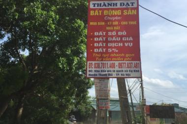 bán đất lk16 khu đấu giá lò gạch xã cự khê huyện thanh oai hà nội