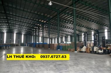 Cho thuê kho xưởng 500 m2, 1.000 m2 tại KCN VSIP 1, Thuận An, Bình Dương, an ninh tốt