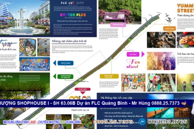 Chính chủ cần bán SHOPHOUSE OYTER PLUS  I–SH 63.06B, FLC Quảng Bình
