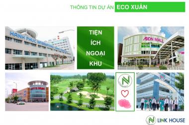 Chính chủ cần bán căn hộ Eco Xuân Đông Bắc Sài Gòn chỉ 2.1 tỷ căn 3PN 2WC, 84.84m2
