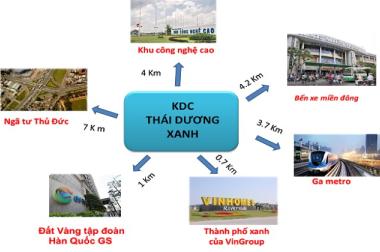 Cần bán nhanh Lô A1 dự án Thái Dương Xanh Quận 9 giá rẻ chỉ 3,45 Tỷ.