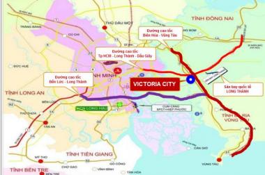 bán 1 lô mặt tiền đường 17m dự án KDC An Thuận - Victoria City gần Quốc Lộ 51 giá rẻ hơn thị trường