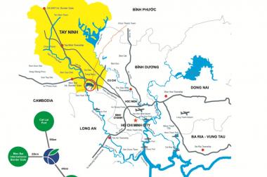 Bán đất thổ cư cách KCN Thành Thành Công An Hòa Tây Ninh chỉ 1km !!