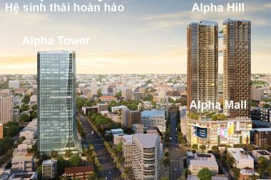 Sở hữu căn hộ Alpha Hill mặt tiền Cống Quỳnh với 2 tỷ, hỗ trợ trả góp lãi suất 0%. LH: 0901495686