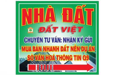 Bán đất nền sở VHTT, phú hửu quận 9, lô diện tích 100m2 đang Giấy Xác Nhận giá 45tr/m2