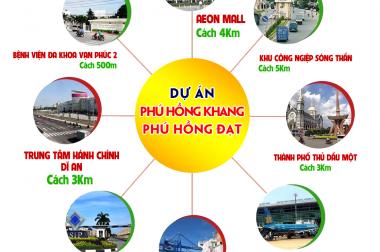 Bán lô đất sát chợ Phú Phong, đối diện trường học, MT DT743, SHR, thổ cư 100%. LH: 0931778087