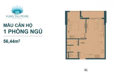 Mở Bán Căn Hộ du lịch Biển Vũng Tàu Pearl tp Vũng Tàu, giá 38tr/m2, thanh toán 15%, LH 0909314308