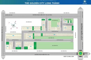 Dự án The Golden City - Đất nền ngay cổng sân bay long thành (đã có sổ riêng từng nền)