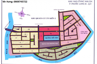 Bán đất khu dân cư Phú Nhuận, DT: 280m2, hướng Tây Nam, giá bán 73tr/m2, LH: 0909745722 A Hưng