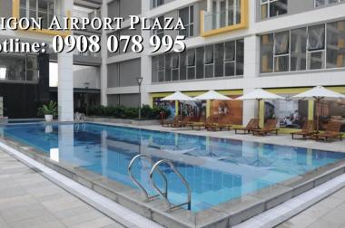Cho thuê căn hộ 3PN, DT 110m2, giá chỉ 20tr/tháng Saigon Airport Plaza, LH 0908078995