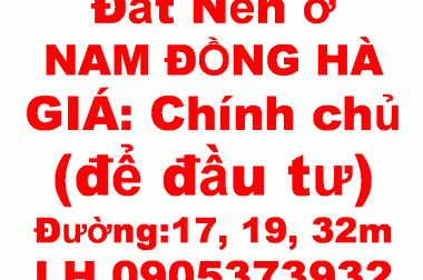 Bán Đất Giá Đầu Tư ở kqh Nam Đồng Hà. Tp Đồng Hà lh☎ 0905.373932