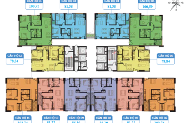 Cần bán căn hộ chung cư 93m2 3PN giá chỉ 2,2 tỷ nhận nhà ở luôn, trung tâm quận Hoàng Mai