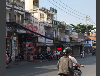 Bán nhà Mặt tiền Đường Hậu Giang.DT : 5,2 x 17 m. Giá: 14 tỷ,Quận 6, Hồ Chí Minh - Cho phépXD 3.5