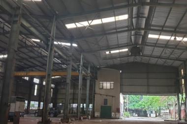 Cho thuê kho xưởng DT 2500m2 Đức Giang Long Biên Hà Nội.