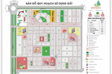 Cần bán lô đất dự án Long Tân City, Nhơn Trạch, Đồng Nai. Lô V1, dt 200m2, đối diện công viên 