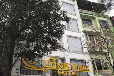Khách Sạn 8 tầng MP VIP quận Cầu giấy, Mặt tiền 8.5m cho thuê 80tr/thg giá 24 tỷ.
