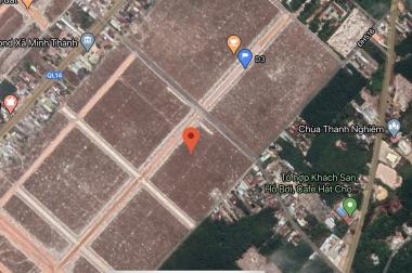 Bán TDC Becamex Bình Phước gần QL14. Đất 2 mặt tiền, giá 650 triệu . LH 0962.454.040