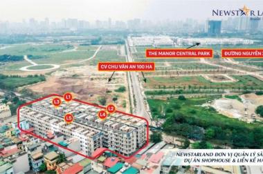  HOT : LK Shophouse THANH LIỆT CẠNH THE MANOR CENTRAL PARK, DT: 46 -80m2, giá: 7 tỷ