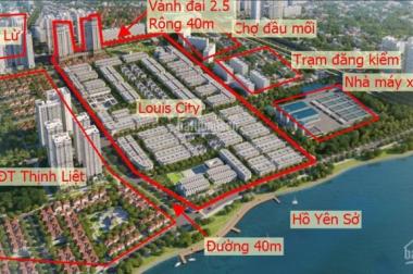  HOT HOT LK Shophouse Louis City Hoàng Mai DT 93m2 Chỉ 7 tỷ