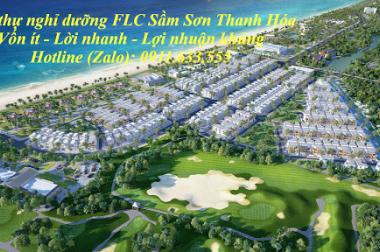 Cần bán căn nhà phố thương mại FLC Sầm Sơn, Lux City, hướng đông nam view hồ điều hoà