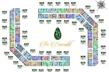 Gia đình tôi cần bán gấp 02 CHCC tại The Emerald 80m2 và 89.5m2 giá bán 3.3 tỷ Liên hệ: 0986068311 (Tuấn)