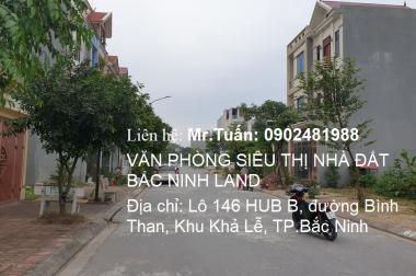 Cần chuyển nhượng gấp 325m2 lô GÓC DCDV công ty nhà, TP.Bắc Ninh 