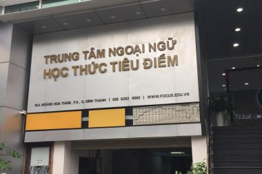 Cho thuê phòng dùng để dạy học tại toà nhà Tedi, 15A, Đường Hoàng Hoa Thám, Phường 6, Quận Bình