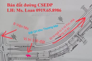 Bán đất mặt bằng đường Csedp bên cạnh đại học văn hóa thể thao và du lịch, đường đôi 39m