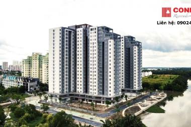 Conic Riverside Q8. DT 66.6m2 2PN 2WC giá 1.93 tỷ. View Trung tâm thành phố, hướng mát.